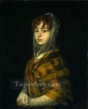 Francisco goya Painting - Señora Sabasa García retrato Francisco Goya